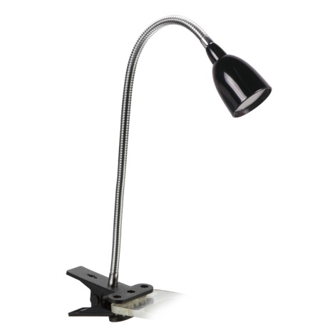 Solight WO33-BK - Lampada LED da tavolo con morsetto LED/2,5W/230V nero