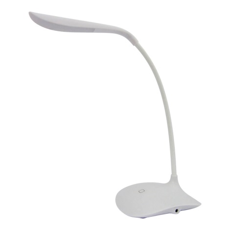 Lampada LED da tavolo LED/3,6W/4xAAA/USB bianca