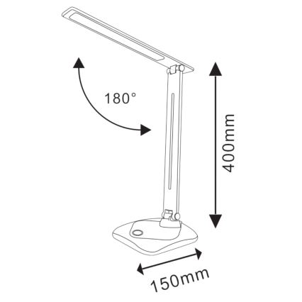 Lampada LED da tavolo TOLEDO LED/8W/230V