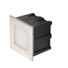 Lampada LED di orientamento ad incasso BUILT-IN 1xLED/1,5W bianco caldo IP65