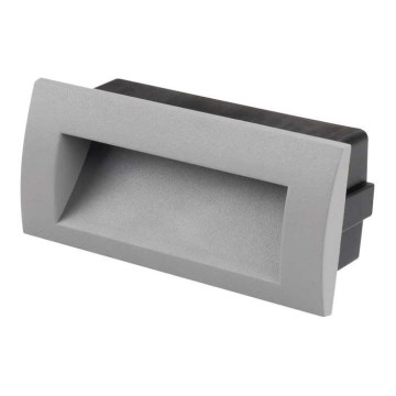 Lampada LED di orientamento ad incasso BUILT-IN 1xLED/3W bianco caldo IP65