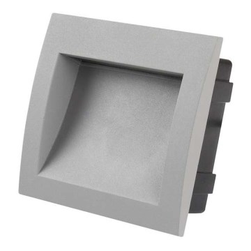 Lampada LED di orientamento ad incasso BUILT-IN 1xLED/3W bianco caldo IP65