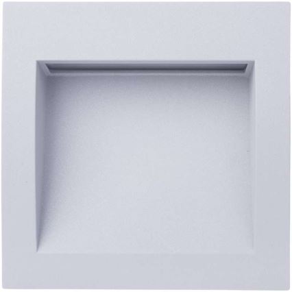 Lampada LED di orientamento ad incasso BUILT-IN 1xLED/3W bianco caldo IP65