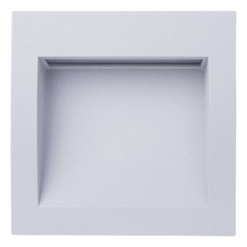 Lampada LED di orientamento ad incasso BUILT-IN 1xLED/3W bianco caldo IP65