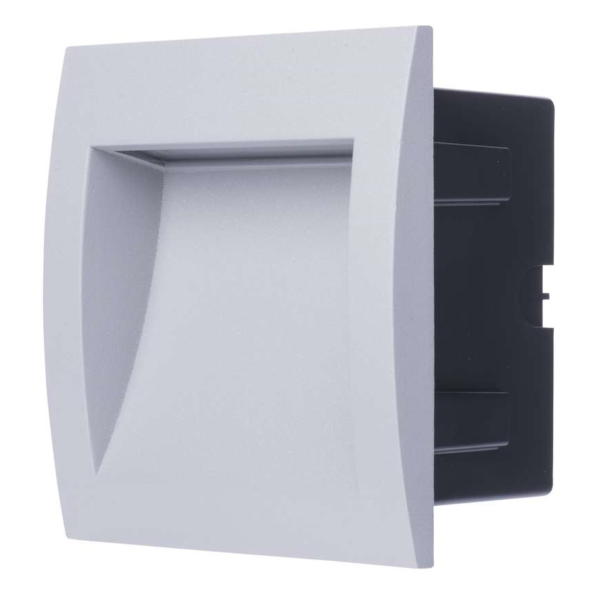 Lampada LED di orientamento ad incasso BUILT-IN 1xLED/3W bianco caldo IP65