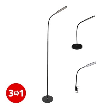 Lampada LED dimmerabile 3 in 1 LED/10W/230V 3000/4000/6000K CRI 90 nero