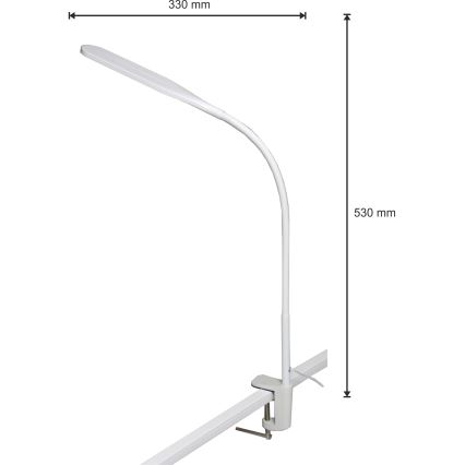 Lampada LED dimmerabile 3 in 1 LED/10W/230V 3000/4000/6000K CRI 90 bianco