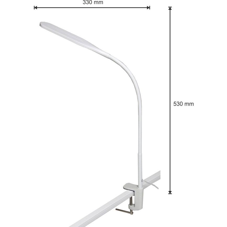Lampada LED dimmerabile 3 in 1 LED/10W/230V 3000/4000/6000K CRI 90 bianco