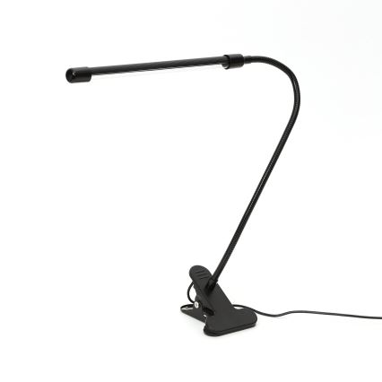 Lampada LED dimmerabile con clip per l'illuminazione delle piante LED/3W/230V nero