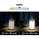 Lampada LED dimmerabile da esterno CARDEA LED/2W/5V bambù IP44