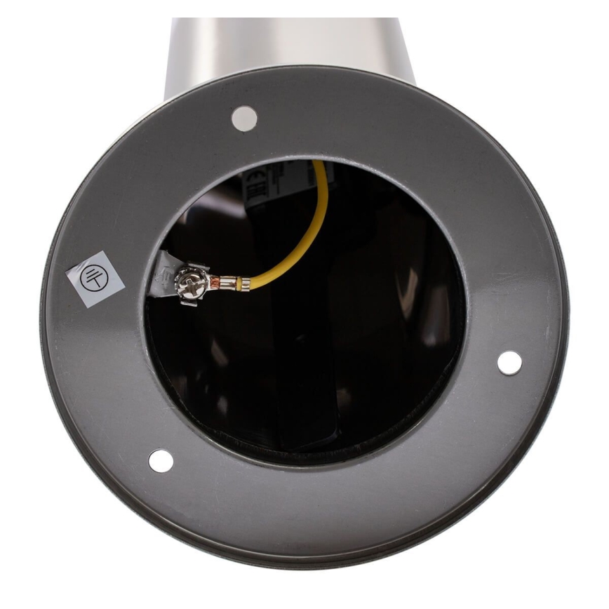 Lampada LED dimmerabile da esterno LIVIA 1xE27/6W/230V 2700-6500K Wi-Fi 100 cm IP44 argento