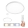Lampada LED dimmerabile da soffitto (montaggio a superficie o sospensione) 50W/230V 3000-6500K + telecomando