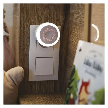 Lampada LED orientativa da spina LED/0,5W/230V