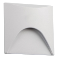 Lampada LED per scale EXIN 2,5 W / 230 V, 4000 K, IP65, bianca squadrata