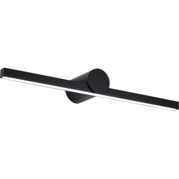 Lampada LED per specchio da bagno 10W/230V 3000K IP65 nera