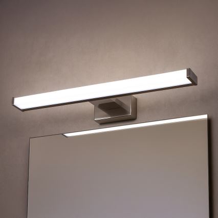 Lampada LED per specchio da bagno MIRORE LED/8W/230V 40 cm IP44 cromo lucido