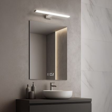 Lampada LED per specchio da bagno MIRORE LED/8W/230V 40 cm IP44 cromo lucido