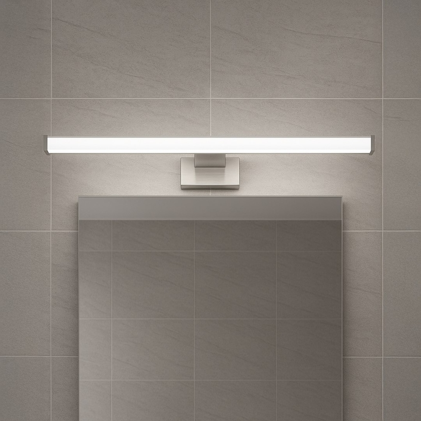 Lampada LED per specchio da bagno MIRORE LED/8W/230V 40 cm IP44 cromo lucido