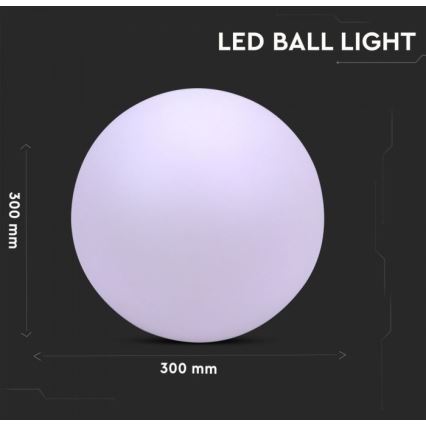 Lampada LED RGB da esterno dimmerabile LED/1W/230V 30cm IP67