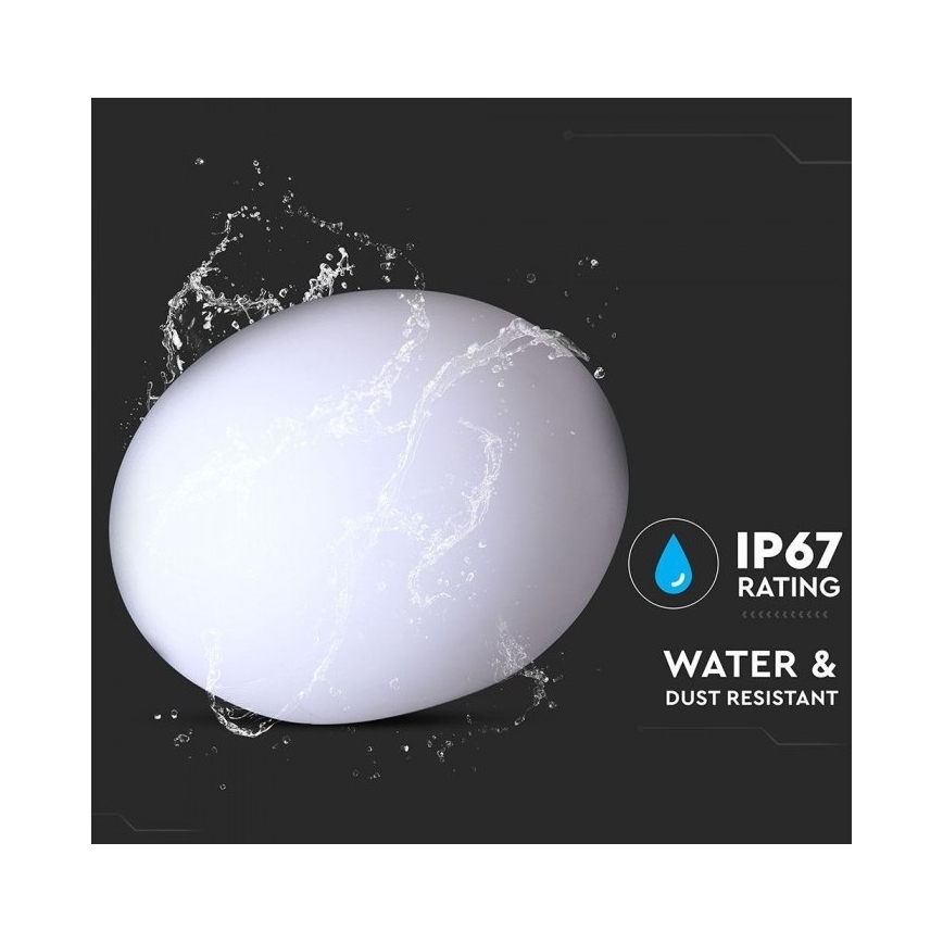 Lampada LED RGB dimmerabile da esterno LED/1W/230V 20cm IP67 + TC