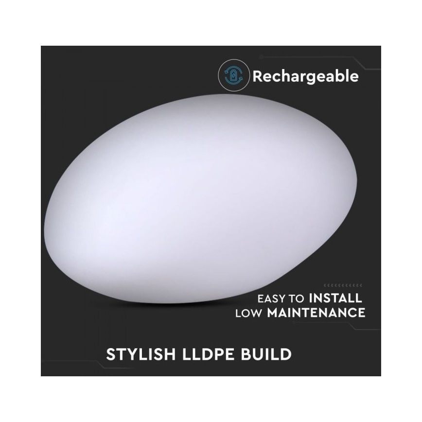 Lampada LED RGB dimmerabile da esterno LED/1W/230V 28cm IP67 + TC