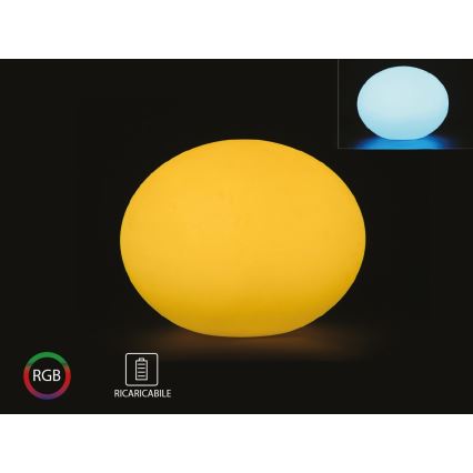 Lampada LED RGB dimmerabile per esterni LED/1W/5V 1000 mAh 20cm IP67 + telecomando