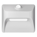 Lampada LED ricaricabile per scale con sensore di movimento e sensore crepuscolare STEP LIGHT LED/0,3W/3,7V 2200 mAh IP53 bianco