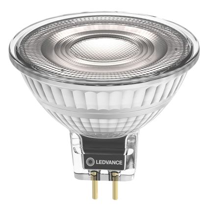 Lampadina LED dimmerabile a riflettore MR16 GU5,3/5,3W/12V 2700K 36° CRI 97 - Ledvance