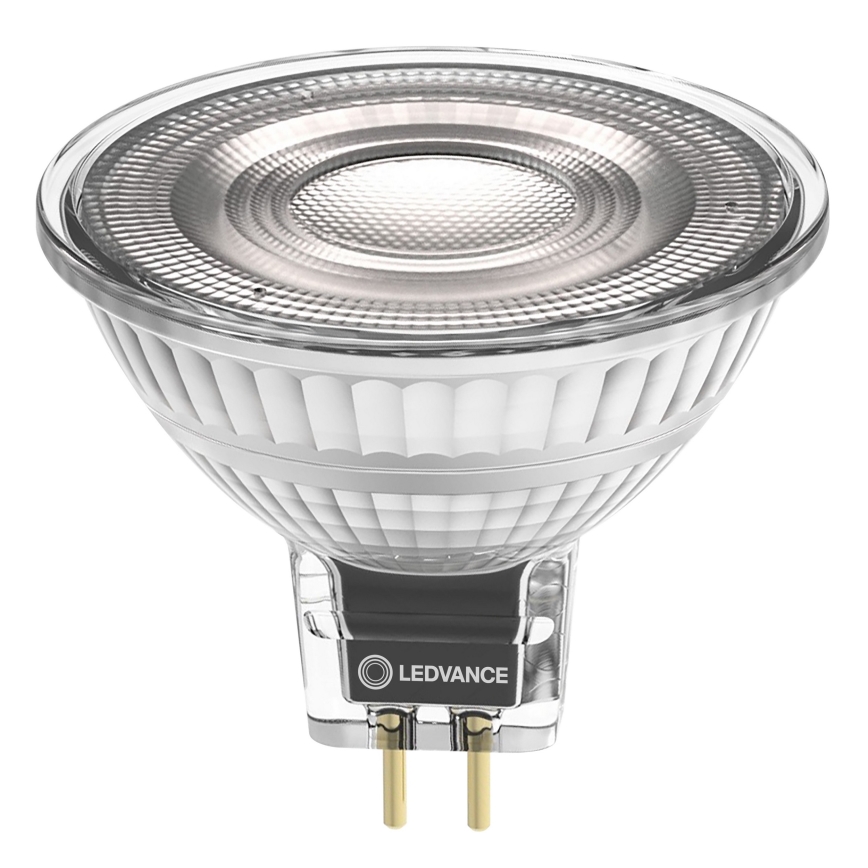 Lampadina LED dimmerabile a riflettore MR16 GU5,3/5,3W/12V 2700K 36° CRI 97 - Ledvance