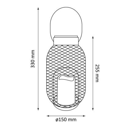 Lampada LED solare BARI LED/1,2V IP44