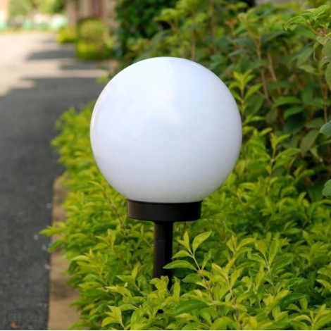 Lampada LED solare con sensore crepuscolare IP44