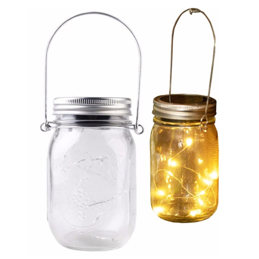 Lampada LED solare JAR LED/1,2V 600 mAh IP44