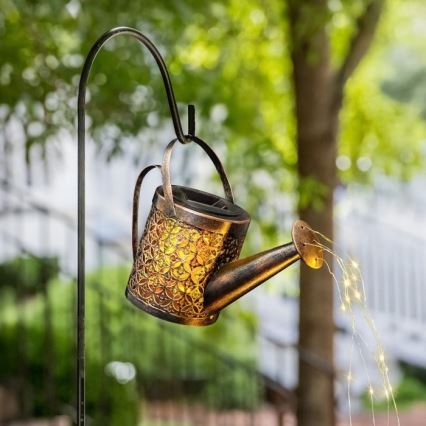 Lampada LED solare LED/0,06W/1,2V 1xAA 2700K IP44 300 mAh