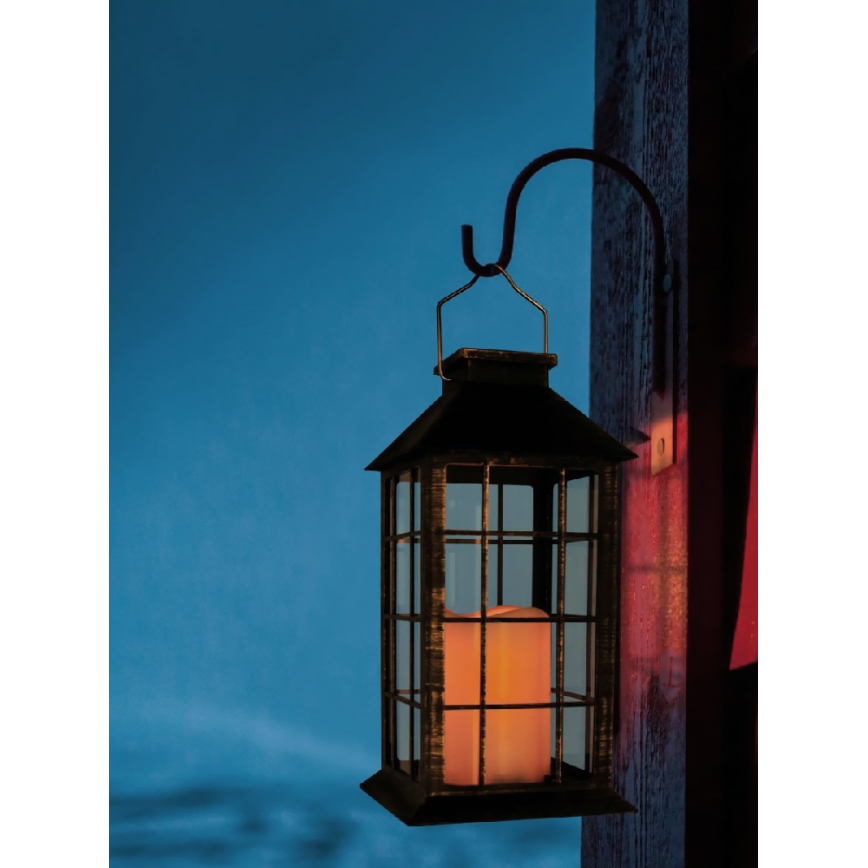 Lampada LED solare LED/1,2V 200 mAh IP44 patina