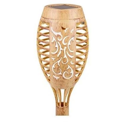 Lampada LED solare MINISPARK BAMBOO LED/1,8W/5,5V IP44 beige