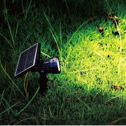 Lampada LED solare SPIKE LED/2W/5,5V IP65 3000K 1200 mAh
