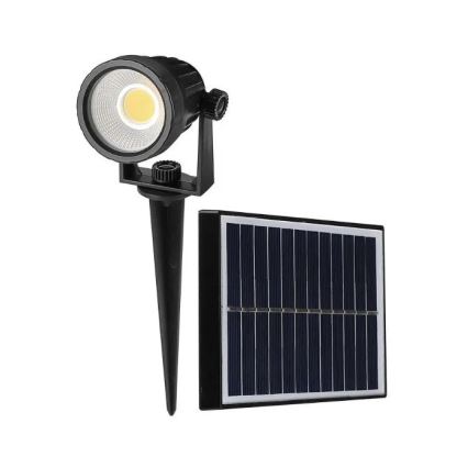 Lampada LED solare SPIKE LED/2W/5,5V IP65 6400K 1200 mAh