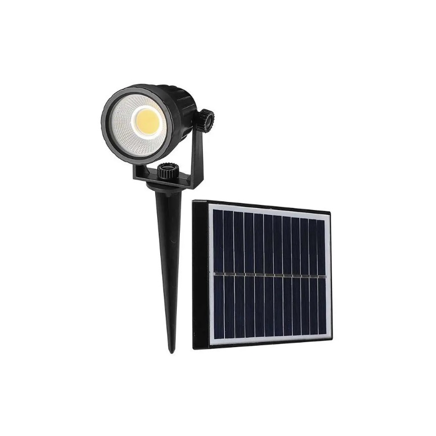 Lampada LED solare SPIKE LED/2W/5,5V IP65 6400K 1200 mAh
