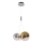 Lampada LED sospesa ENNA 3xG9/5W/230V 3000K fumo/oro