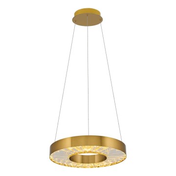 Lampada LED sospesa JESI LED/35W/230V 3000K diametro 40 cm bronzo