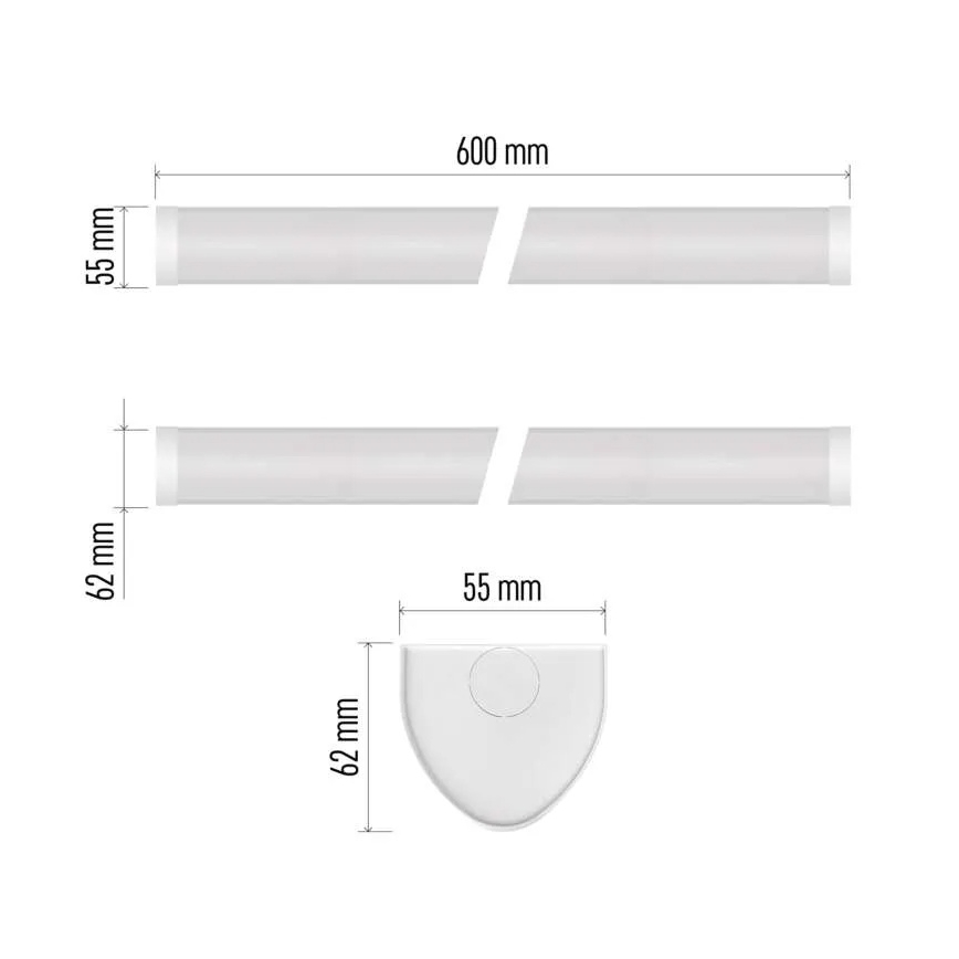 Lampada LED sottopensile 20W/230V 4000K 60 cm