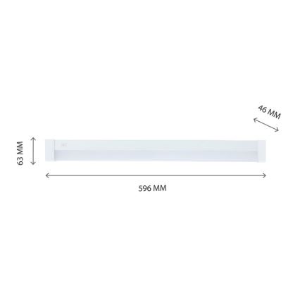 Lampada LED sottopensile AQUATICA LED/15W/230V 6000K IP44
