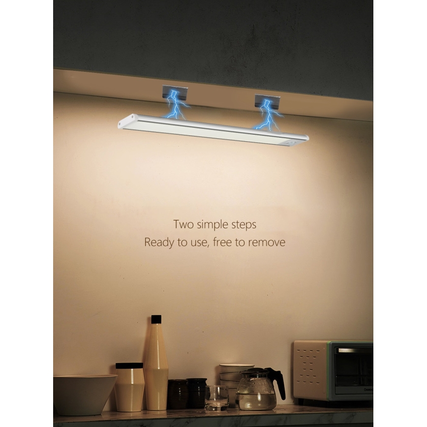 Lampada LED sottopensile CABINET-4 con sensore PIR LED/1,5W/230V 1100mAh 4000K