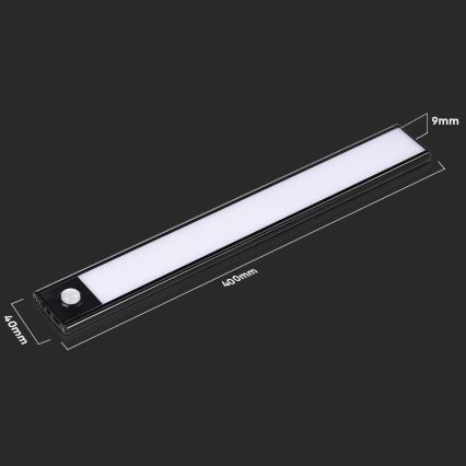 Lampada LED sottopensile con sensore LED/2W/5V 2200 mAh 3000K