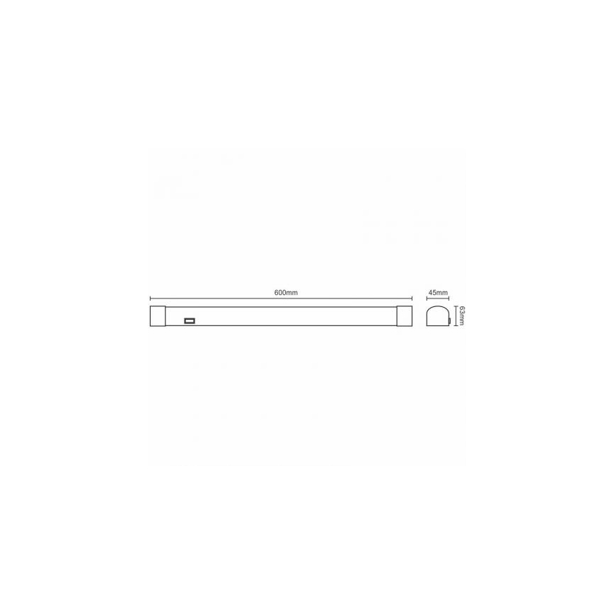Lampada LED sottopensile LED/15W/230V 4000K
