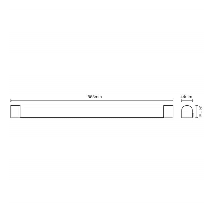 Lampada LED sottopensile LED/15W/230V IP44