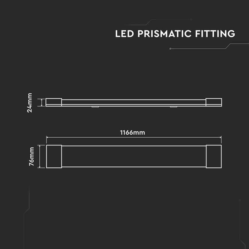 Lampada LED sottopensile LED/40W/230V 4000K 116 cm