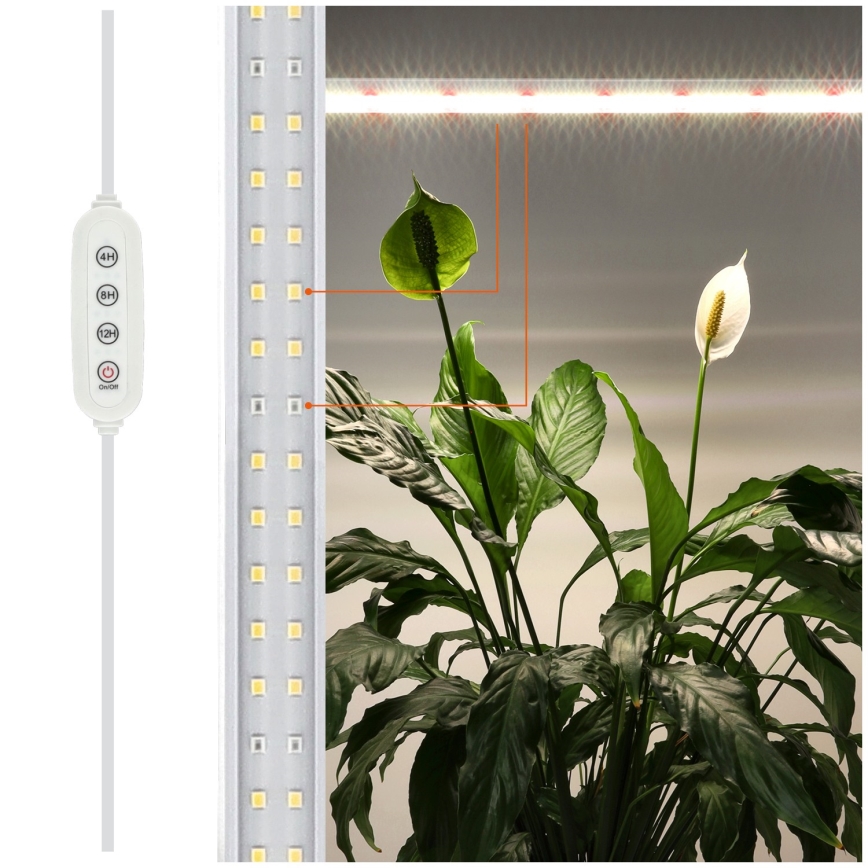 Lampada LED sottopensile per la coltivazione di piante GROWLY LED/15W/230W