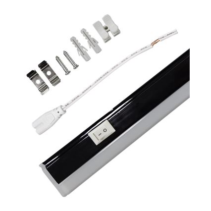Lampada LED sottopensile TUBE LED/18W/230V 120 cm nero