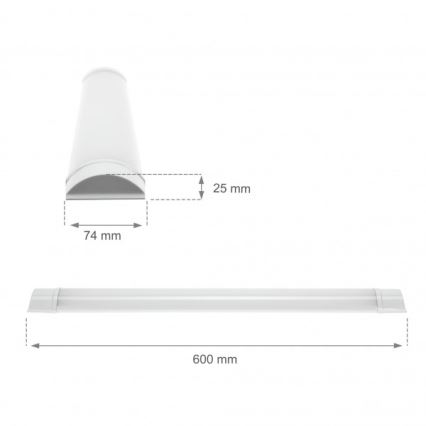 Lampada LED sottopensile VIGA LED/14W/230V 3000K bianco